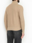 Джемпер из хлопка на молнии Piacenza Cashmere 1733  –  МодельВерхНиз1