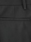 Узкие брюки из смесовой шерсти Love Moschino  –  Деталь