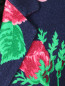 Пальто из шерсти с цветочным узором MSGM  –  Деталь