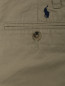 Брюки из хлопка с боковыми и прорезными карманами Ralph Lauren  –  Деталь