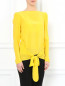 Блуза из шелка с объемнми рукавами See by Chloe  –  Модель Верх-Низ