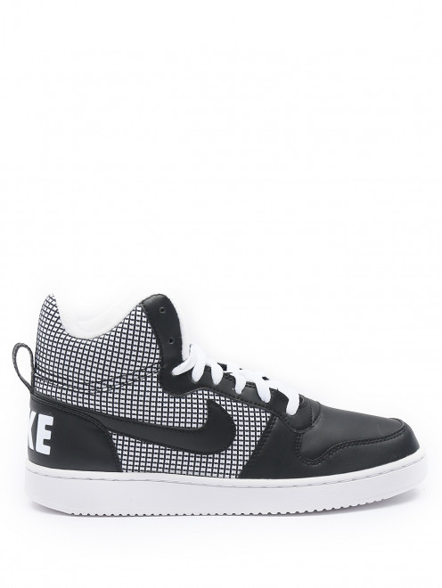 Высокие кеды с логотипом Nike - Обтравка1