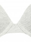 Базовый бюстгальтер из хлопка с контрастным узором Calvin Klein  –  Деталь