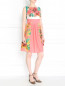 Платье из шелка с цветочным узором Antonio Marras  –  Модель Общий вид