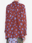 Шелковая блуза с цветочным узором Paul Smith  –  МодельВерхНиз1