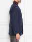 Пиджак из шерсти и шелка с накладными карманами Belvest  –  МодельВерхНиз2