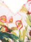 Купальник слитный с цветочным узором Persona by Marina Rinaldi  –  Деталь
