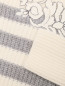 Кардиган из смесовой шерсти с аппликацией Ermanno Firenze  –  Деталь