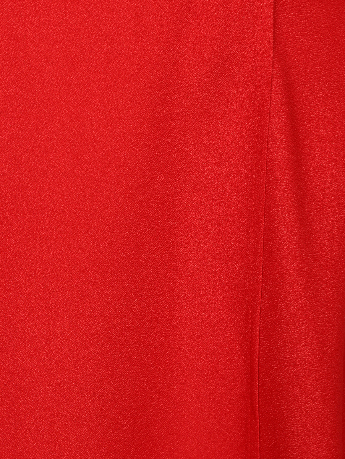Платье-макси с вырезом на рукаве Tara Jarmon  –  Деталь  – Цвет:  Красный