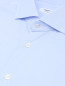 Рубашка из хлопка однотонная Barba Napoli  –  Деталь