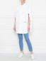Рубашка из хлопка с прорезями на рукавах Calvin Klein 205W39NYC  –  МодельОбщийВид