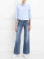 Широкие джинсы из светлого денима Sportmax Code  –  Модель Общий вид