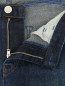 Джинсы-клеш с потертостями Armani Jeans  –  Деталь