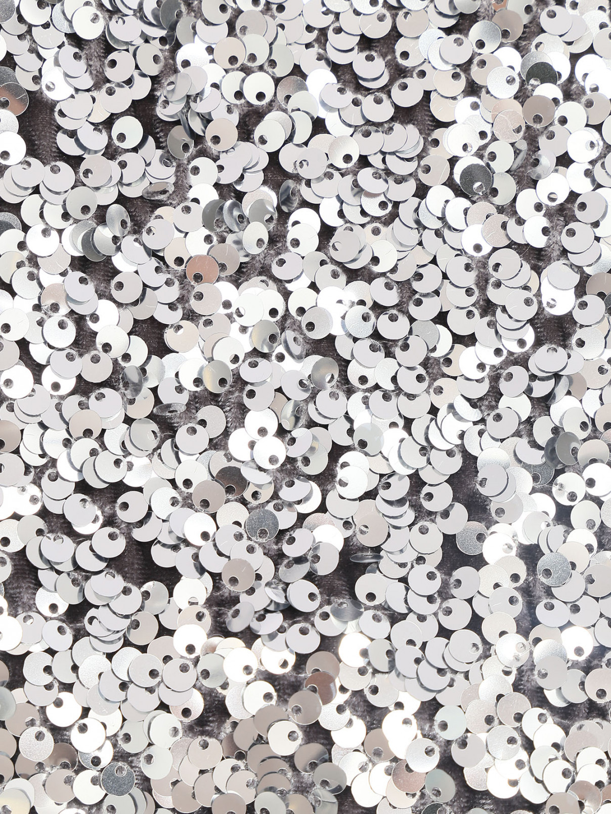 Укороченный топ, декорированный паетками Dorothee Schumacher  –  Деталь1  – Цвет:  Серый