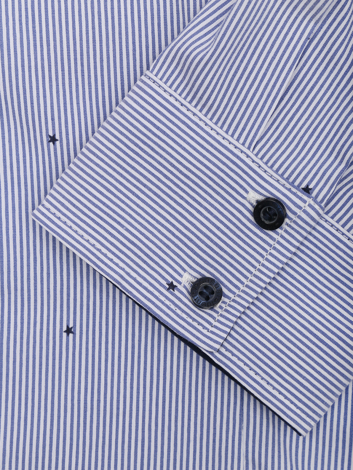 Рубашка из хлопка с узором "полоска" Comma  –  Деталь1