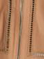 Куртка из кожи с плетеными вставками Ermanno Scervino  –  Деталь1