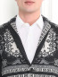 Пиджак трикотажный из смешанной шерсти с узором Antonio Marras  –  Модель Общий вид1