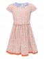 Трикотажное платье с фактурным узором MiMiSol  –  Общий вид