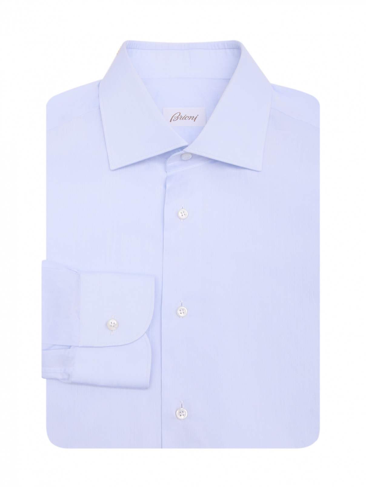 Рубашка из хлопка Brioni  –  Общий вид