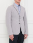 Пиджак  из хлопка с накладными карманами Jil Sander  –  Модель Верх-Низ
