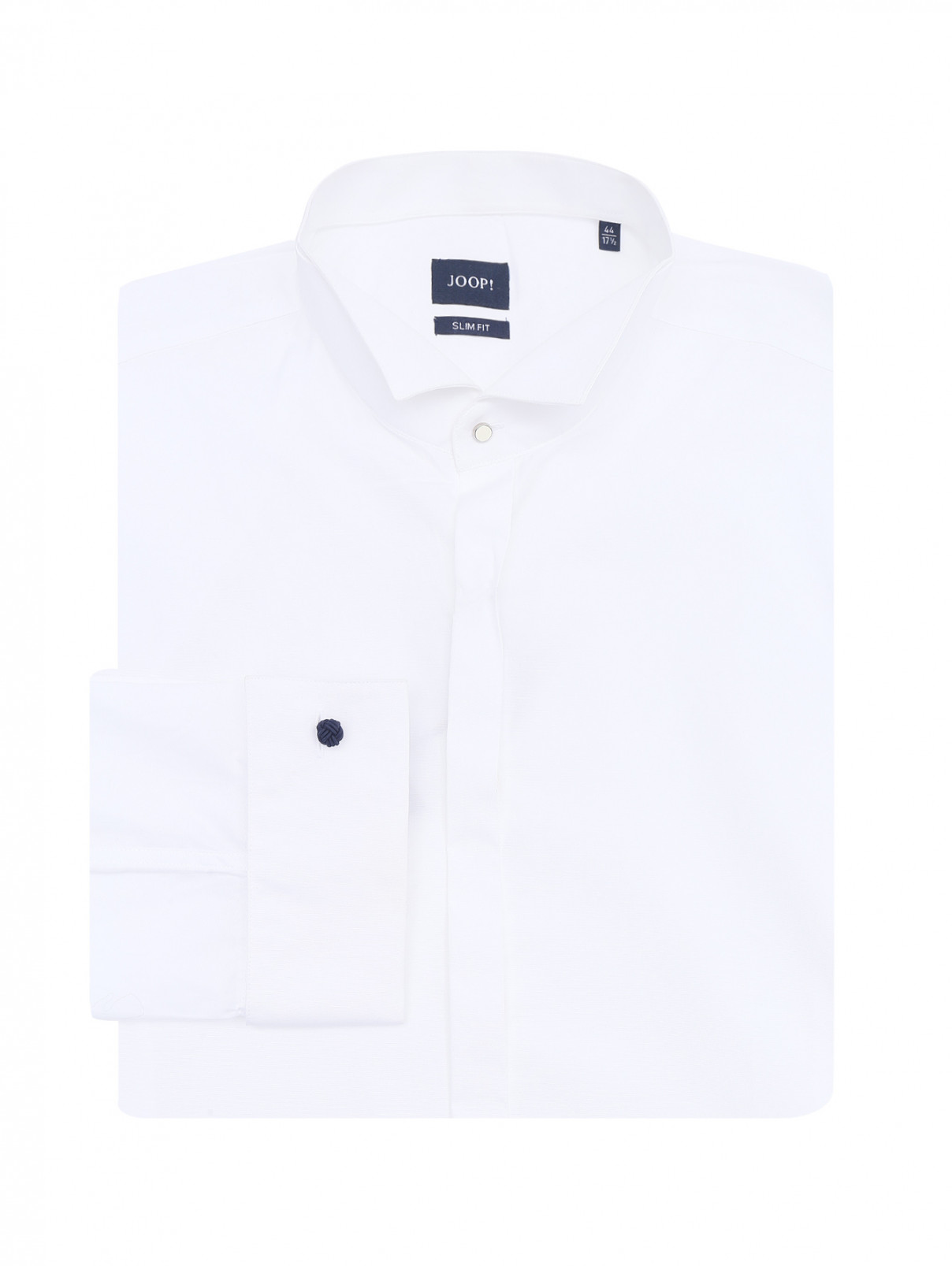 Рубашка из хлопка Joop  –  Общий вид  – Цвет:  Белый