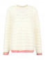 Шерстяной свитер узорной вязки Ermanno Scervino  –  Общий вид