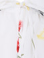 Блуза из шелка с цветочным узором Equipment  –  Деталь