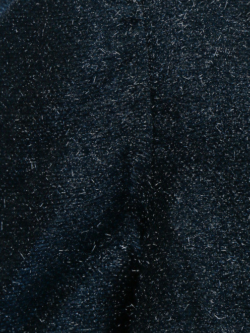 Топ из фактурной ткани с баской и воротничком MiMiSol - Деталь