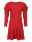 Платье из шерсти с объемными рукавами Alberta Ferretti  –  Общий вид