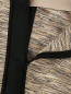 Укороченные брюки из хлопка с контрастными лампасами Alberta Ferretti  –  Деталь1