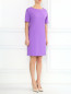 Платье прямого кроя из шерсти Moschino Boutique  –  Модель Общий вид