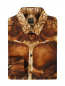 Рубашка из шелка с узором Jean Paul Gaultier  –  Общий вид
