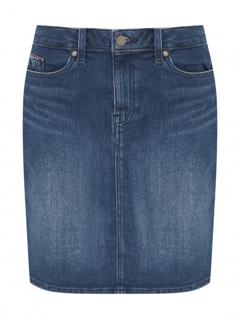 Джинсовая юбка с карманами Tommy Hilfiger - Общий вид