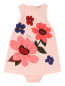 Хлопковое платье с узором Dolce & Gabbana  –  Общий вид