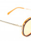Солнцезащитные очки в оправе из пластика и металла Emilio Pucci  –  Деталь