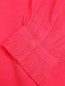 Блуза однотонная с рюшами Suncoo  –  Деталь