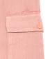 Льняные шорты на резинке Daniele Alessandrini  –  Деталь1