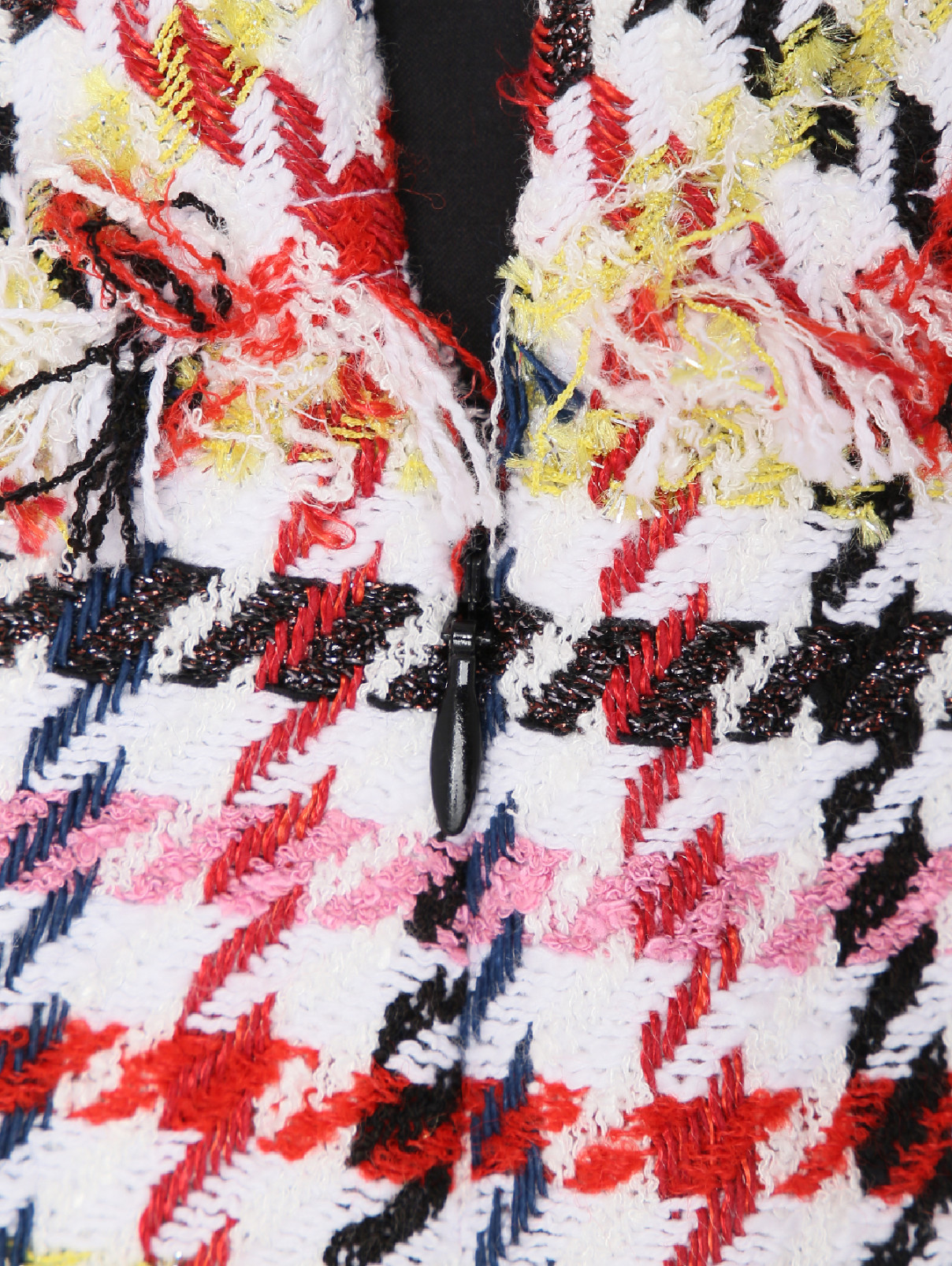 Юбка-мини с узором и бахромой Karl Lagerfeld  –  Деталь1  – Цвет:  Мультиколор