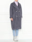 Двубортное пальто из шерсти Alberta Ferretti  –  МодельВерхНиз
