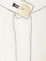 Блуза из шелка с контрастной отстрочкой Proenza Schouler  –  Деталь