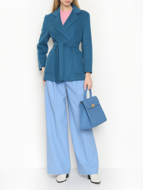 Полупальто из шерсти Weekend Max Mara - МодельОбщийВид