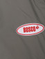 Брюки лыжные с логотипом и контрастными  полосками BOSCO  –  Деталь