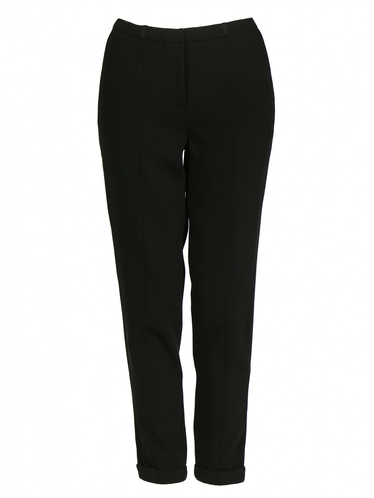 Узкие брюки со стрелками Elizabeth & James  –  Общий вид  – Цвет:  Черный
