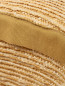 Шляпка-трилби из соломы с декором MiMiSol  –  Деталь1