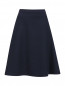 Шерстяная юбка-полусолнце с запахом Jil Sander  –  Общий вид