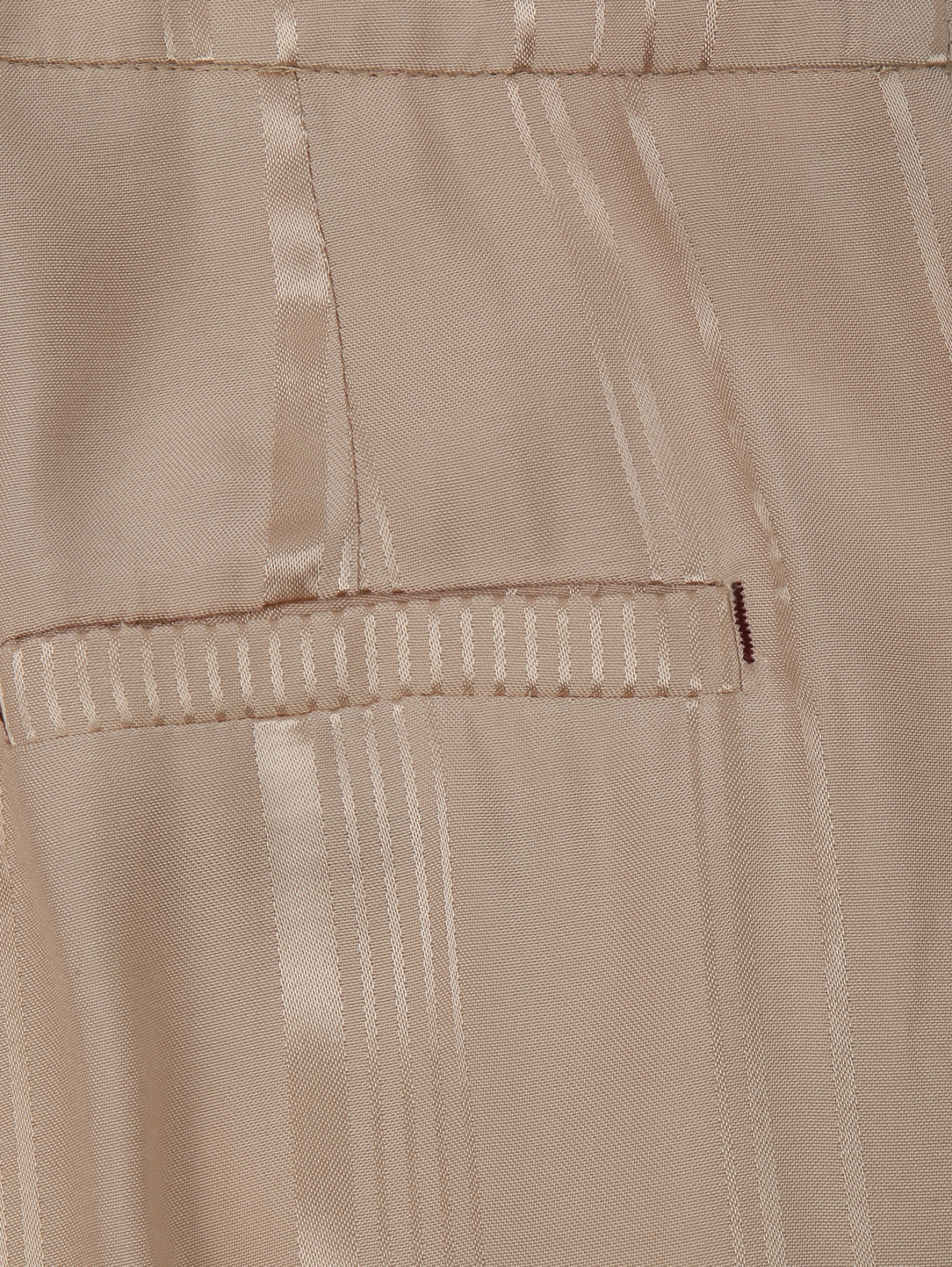Укороченные брюки из вискозы с узором Manila Grace  –  Деталь  – Цвет:  Узор