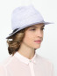 Шляпа с контрастной отделкой Emporio Armani  –  Модель Общий вид