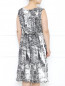 Платье из шелка с узором и кружевной отделкой Marina Rinaldi  –  Модель Верх-Низ1