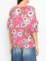 Блуза из вискозы с цветочным узором S.Oliver  –  МодельВерхНиз1