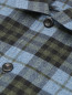 Рубашка из хлопка и шерсти с накладными карманами Eton  –  Деталь